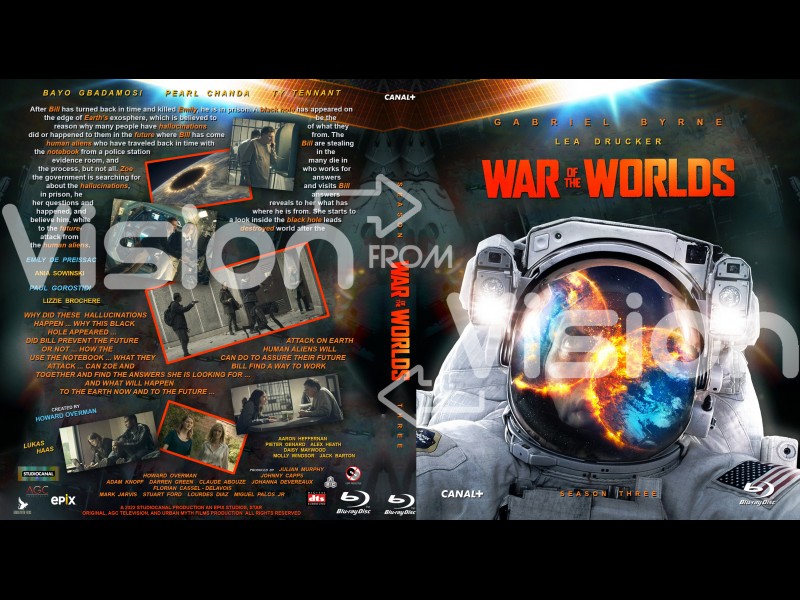 War Of The Worlds  Season 3 Blu-ray (11mm)