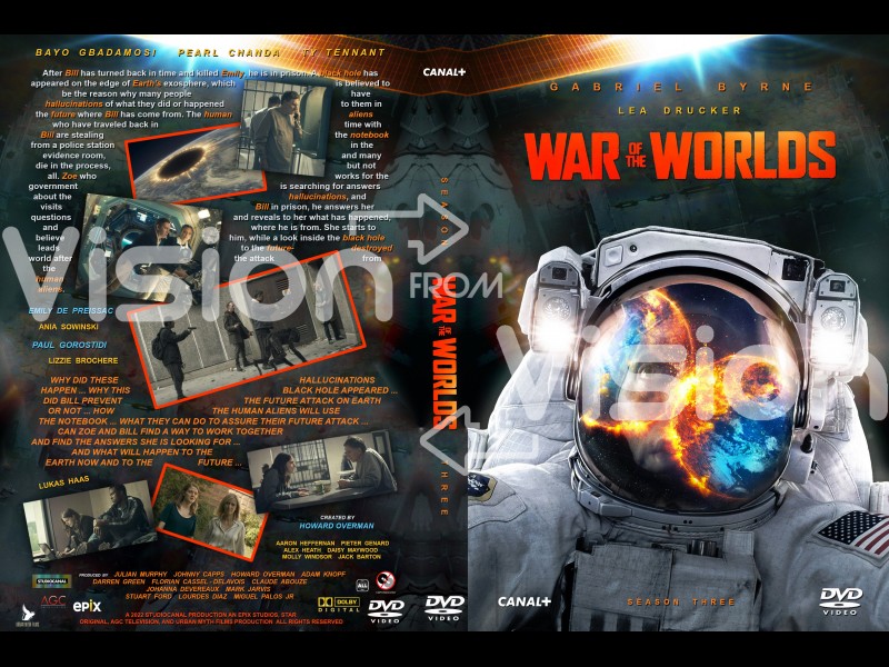 War Of The Worlds  Season 3 Dvd