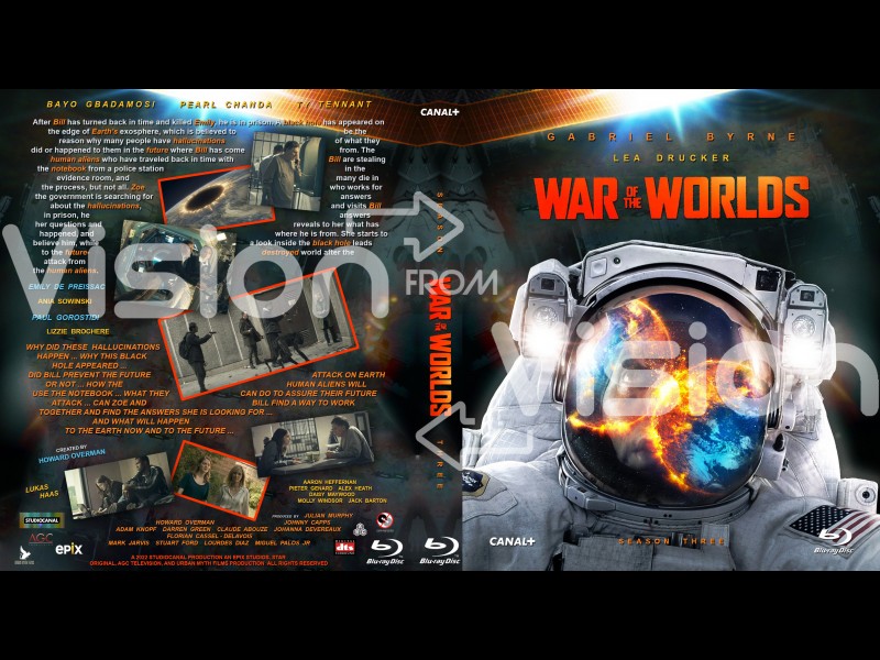 War Of The Worlds  Season 3 Blu-ray (14mm)