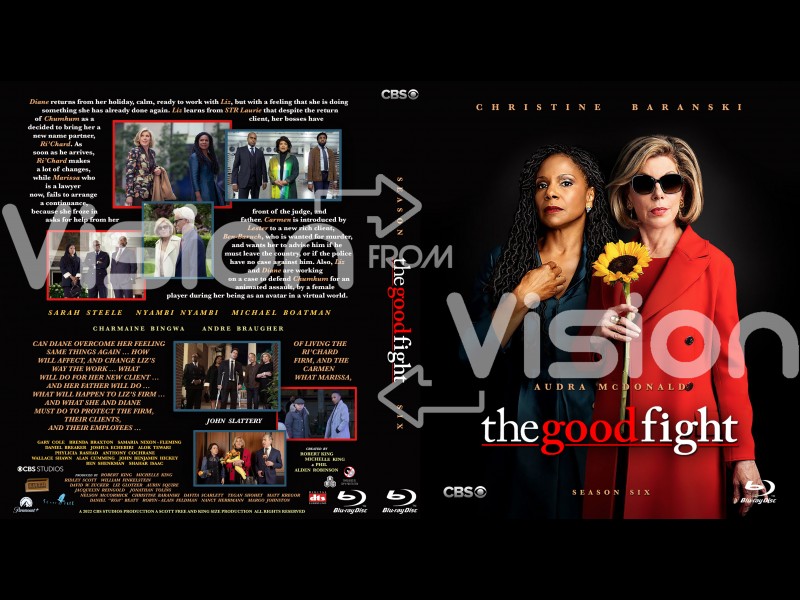 The Good Fight  Season 6 Blu-ray (14mm)