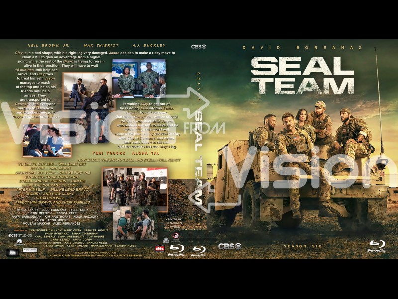SEAL Team  Season 6 Blu-ray (11mm)