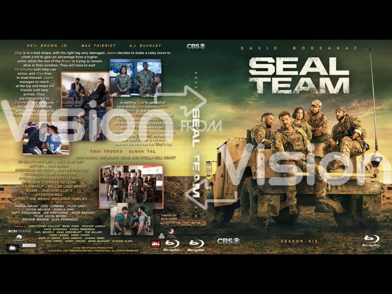SEAL Team  Season 6 Blu-ray (14mm)